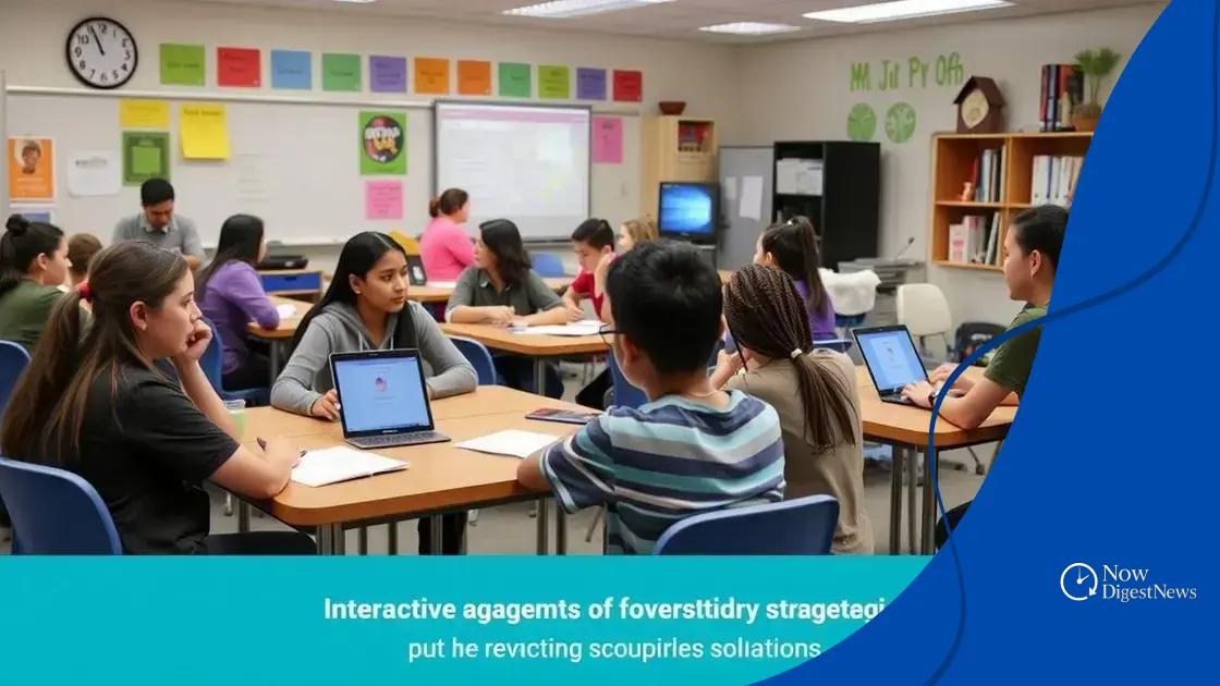 Ways to enhance classroom engagement