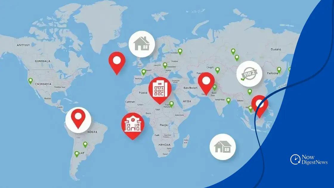 Regional differences in property values