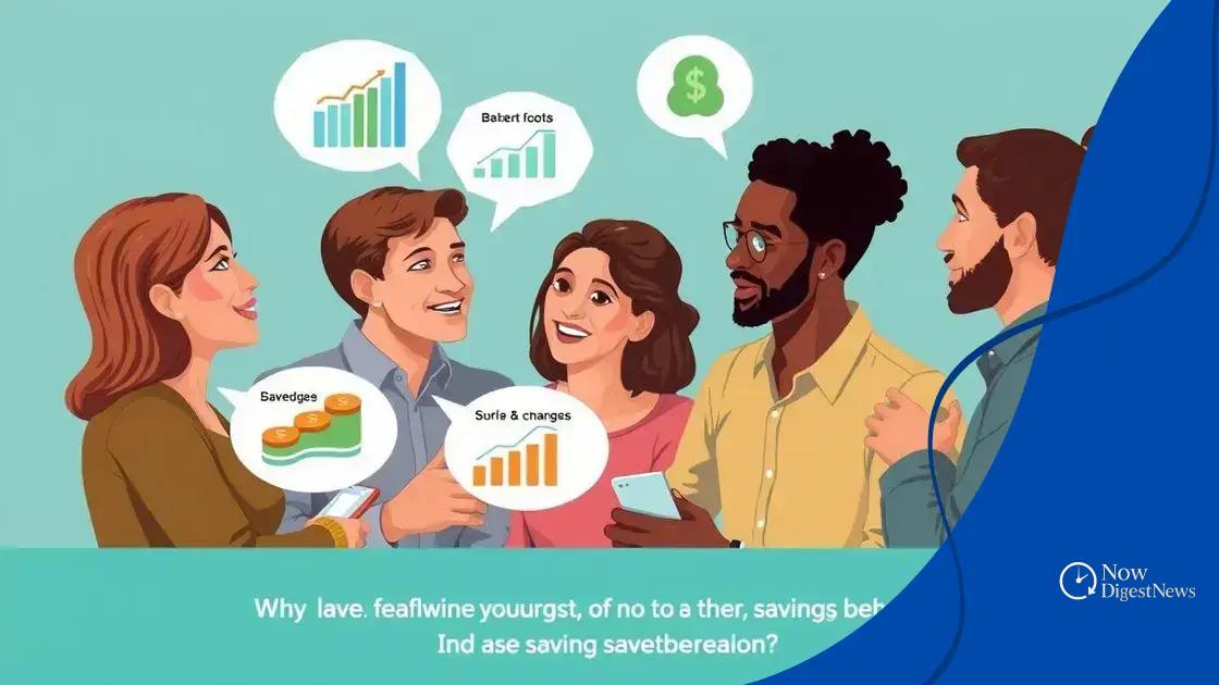 Factors influencing savings behavior